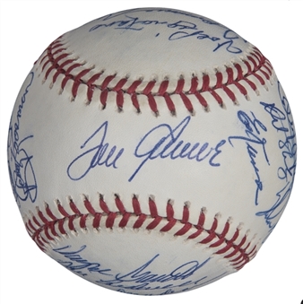 1969 New York Mets Team Signed ONL Coleman Baseball With 22 Signatures Including Ryan and Seaver (Beckett)